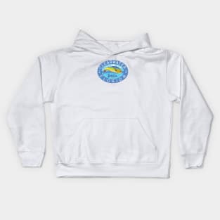 Clearwater, Florida, Leaping Dolphin Kids Hoodie